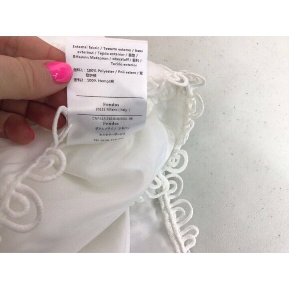 Fendas Haute Couture Blouse Womens Large - Picture 7 of 7